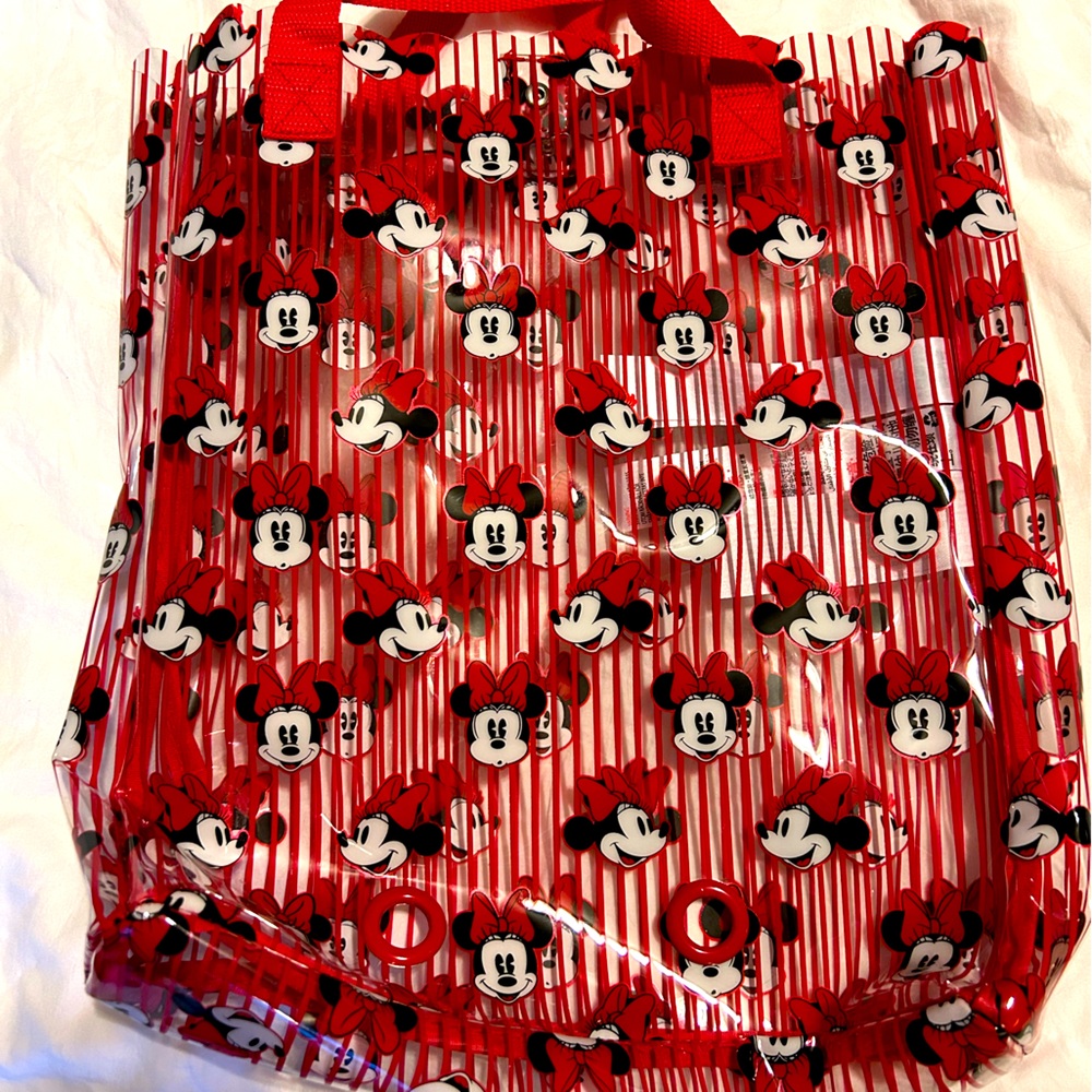 Minnie Mouse plastic tote bag